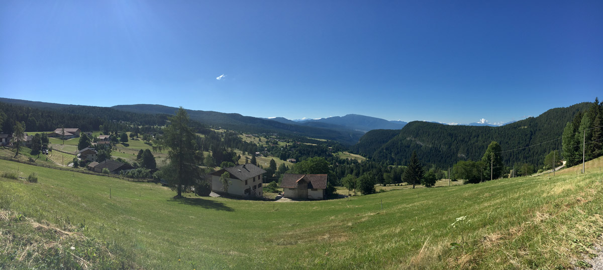 Blick vom Passo delle Palade