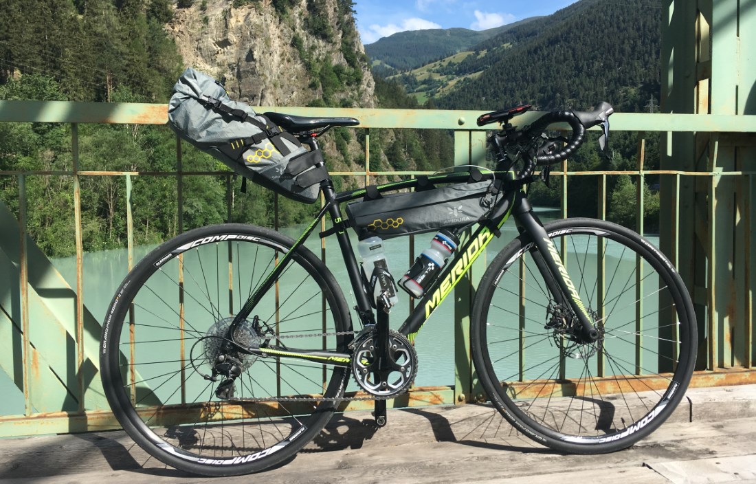 Bikepacking setup Transalp 2018